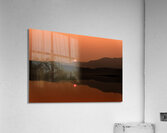 Swanson Harbor Sunset  Acrylic Print