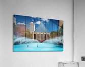 Summer Splash Downtown Edmonton  Acrylic Print