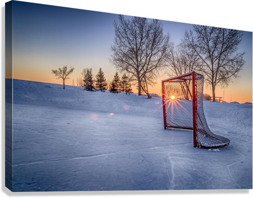 Scoring the Sunset 3  Canvas Print