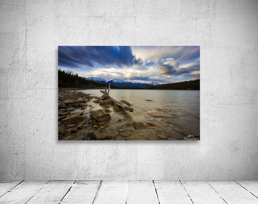 Patricia Lake Long Exposure by Darcy Michaelchuk