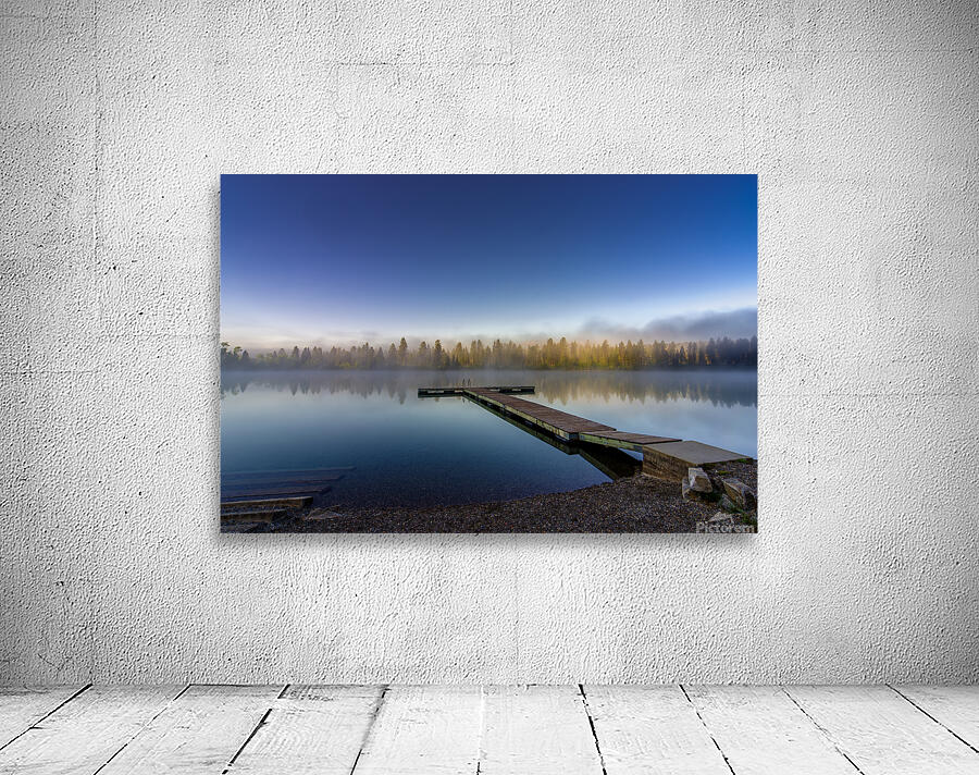 Calm Norbury Lake by Darcy Michaelchuk