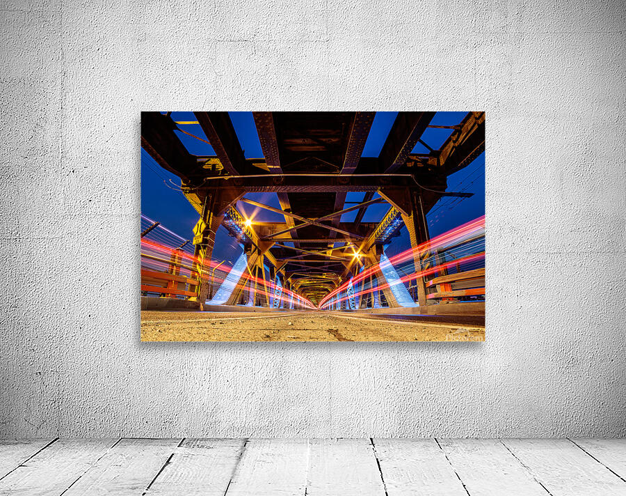 Highlevel Bridge Light Trails 1 by Darcy Michaelchuk